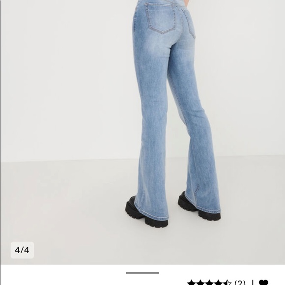 FLARED LEG JEANS FROM GARAGE - Picture 3 of 7